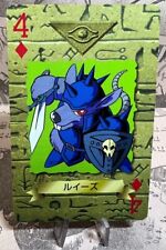 Yu-Gi-Oh Card Beaver Warrior Toei Animation 1998 Poker Card Japanese Japan NM picture
