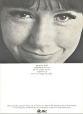 1968 AT&T Telephone Vintage Print Ad Long Distance Ever Hear A Smile  picture