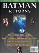 Batman Returns Collectors Magazine #1 FN 6.0 1992 Stock Image picture