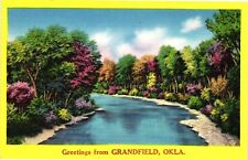  Postcard Greetings from Grandfield, Oklahoma picture