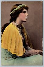 Postcard Mrs Patrick Cambell Actress Gypsy George Bernard Shaw Irish Playwright picture