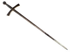 Antique German or English Broad Sword Rapier, Maker Marked Blade picture