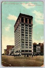 Odd Fellows Building Penn St Indianapolis IN C1910's Postcard U3 picture