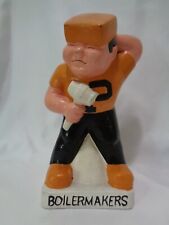 Rare Vintage 1960s Purdue Boilermakers Figural Chalkware Coin Bank picture