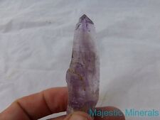 HIGH END SPECIMEN___LARGE OPTICAL CLEAR Veracruz Amethyst Quartz Crystal Point picture