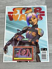 2016 STAR WARS INSIDER #168 1st SABINE WREN variant cover With sealed Leia Card picture