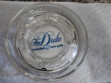 Vintage Glass Ashtray The Drake Swissotel Hotel New York City picture