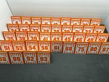 WHATABURGER Individual Glossy Restaurant Table Tent Numbers - You Pick picture