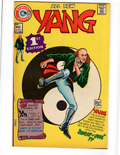 YANG #1 (Charlton Comics 1973) Kung-Fu Hero Fine/Very Fine picture