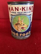 Vintage 1930's Paper Label Dog Food Can picture