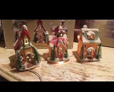 Vintage Victorian Village Collectibles Lighted House picture