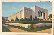 Joslyn Memorial Art Museum-Omaha, Nebraska NE-antique 1943 posted postcard picture