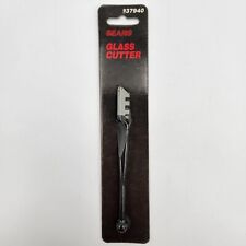 Vintage Sears Glass Cutter Black 937940 USA NOS picture