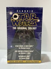 Classic Star Wars Original Trilogy Time Warner Audio Books 6 Cassette Special Ed picture