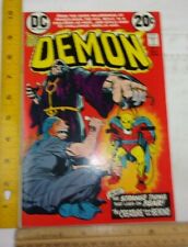 The Demon 4 NM comic 1970s Bronze Age HIGH GRADE voodoo doll cover picture