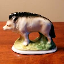 Early Rare Staffordshire Figure Of Boar picture