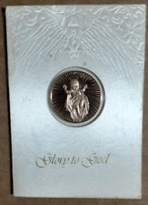 1975 Glory To God Commemorative Christmas Coin From The Franklin Mint picture