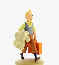 HERGE TINTIN Tintin On The Way Resin Standing Figure Figurine 12cm Authentic picture