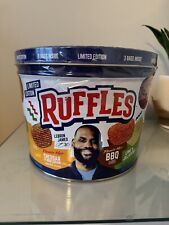 Lebron James Ruffles Potato Chip tin 3 bags limited edition NEW Lakers Cavs Heat picture