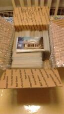 FREE SHIPPING Box Lot 500 FOREIGN STANDARD Size Postcards Only All Clean picture