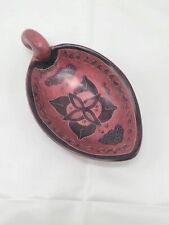 Vintage Handcrafted Stone Trinket Dish Made In Kenya  picture