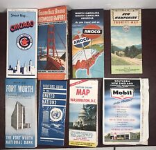 Vintage 1950’s Maps/Guides Lot Of 12 picture