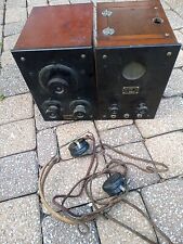 Westinghouse RA and DA 1920s Receiving Tuner and Detector Amplifier Tube Radio picture