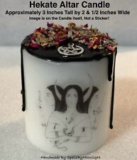 Hekate Altar Candle Hecate Candle Honor And Work With Hekate Goddess Candle picture