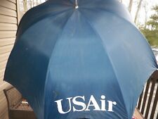 Vintage UsAir US Air Umbrella Rare blue and white- look picture