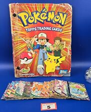 Pokemon 1990's Topps trading cards tv animation edition 48 cards Inc Holos picture