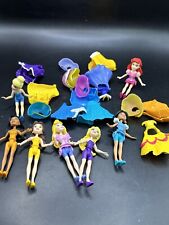 Disney Princess Magiclip Magic Clip Lot of 7 Dolls w Dresses AUTHENTIC Figures picture