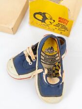 1960s Mighty Mouse Vintage Canvas Sneakers by Randy NOS w/Box picture