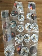 Lot Of 24 - Vintage 1996 STAR WARS Tazos/Pog - Factory Sealed & Connected picture