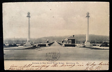 Vintage Postcard 1906 Market Street Bridge, Harrisburg, Pennsylvania (PA) picture