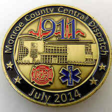 BLOOMINGTON POLICE DEPARTMENT MONROE COUNTY CENTRAL DISPATCH CHALLENGE COIN picture