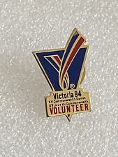 XV Commonwealth Games Victoria ‘94 BC CANADA VOLUNTEER  Pin picture