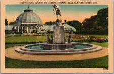 c1940s DETROIT, Michigan Postcard 