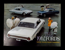 1962 Ford GALAXIE Falcon Thunderbird Wagon Car Dealer Showroom Sales Brochure picture