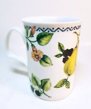 Vintage 1997 Roy Kirkham Autumn Fruits Coffee Mug Cup Fine Bone China England picture