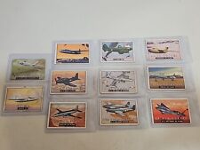 1952 Topps Wings 11 Card Lot Good Condition Vintage Non Sports RARE picture