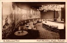 Omaha NE Cottonwood Room Hotel Blackstone Interior Cocktail Lounge postcard JQ5 picture