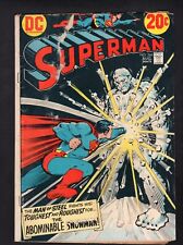 Superman #266 Vol. 1 DC Comics '73 GD picture