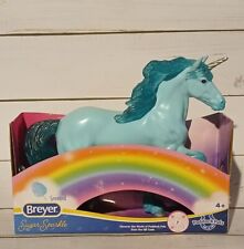 Breyer Paddock Pals Sugar Sparkle Scented Teal Green Unicorn picture