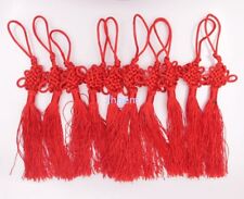 10 PCS Chinese Knot Red Auspicious  China Knot Tassel Pendant 7