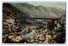 1908 Bridge Over The Loop Above Georgetown Colorado CO Postcard picture