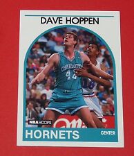 # 99 DAVE HOPPEN CHARLOTTE HORNETS 1989 NBA HOOPS BASKETBALL CARD picture