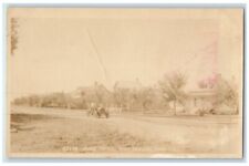 c1910's Deuel Street Residence Home Car View Fort Morgan CO RPPC Photo Postcard picture