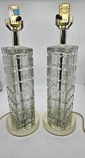 Pair Of Vintage Crystal Table Lamps 18