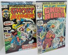 Vintage LOT of 2 Ghost Rider #15 & #23 (Marvel, 1975) 1st Ed 1st Print Mint 🔥 picture