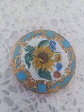 vintage compact powder Enemal French? 3  In Diam  picture